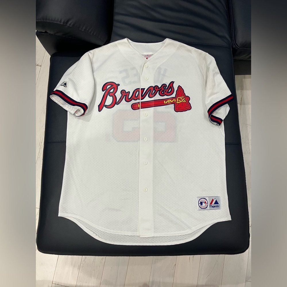 Atlanta Braves Andruw Jones #25 Mesh Throwback Jersey